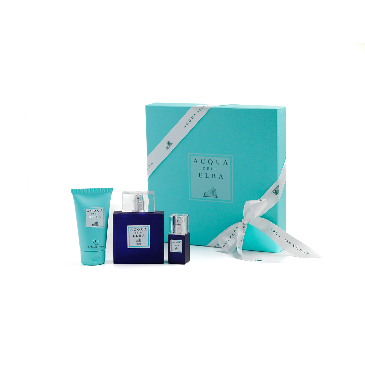 GIFT BOX BLU MAN - EDP + SHOWER GEL + EDP