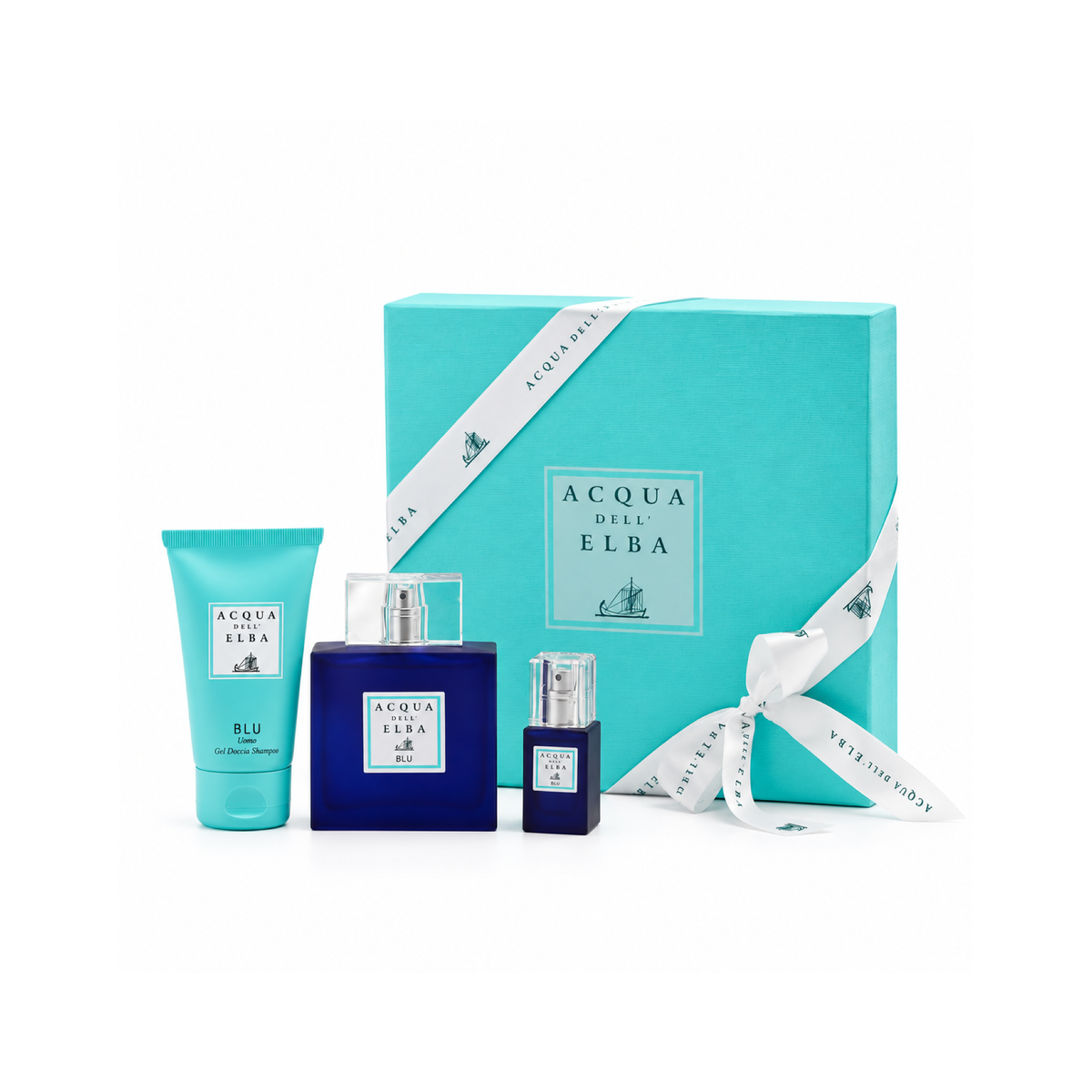 GIFT BOX BLU MAN - EDP + SHOWER GEL + EDP