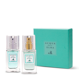 علبة هدية نوسترا كلاسيكا - عطر رجالي 15 مل + عطر نسائي 15 مل