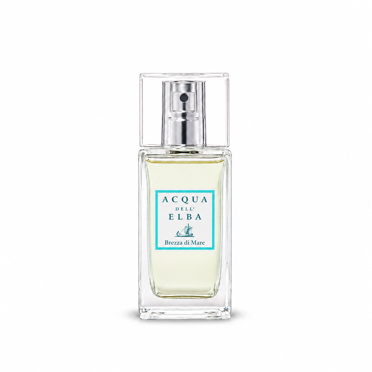 ROOM SPRAY BREZZA DI MARE — 15 ml — AI-generated 15ml room spray visualization based on reference packaging