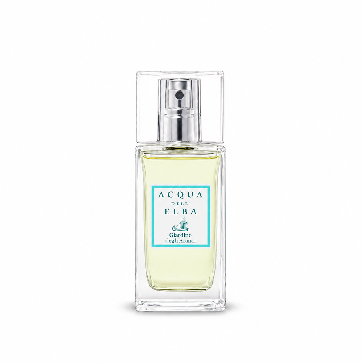 ROOM SPRAY GIARDINO DEGLI ARANCI — 15 ml — AI-generated 15ml room spray visualization based on reference packaging