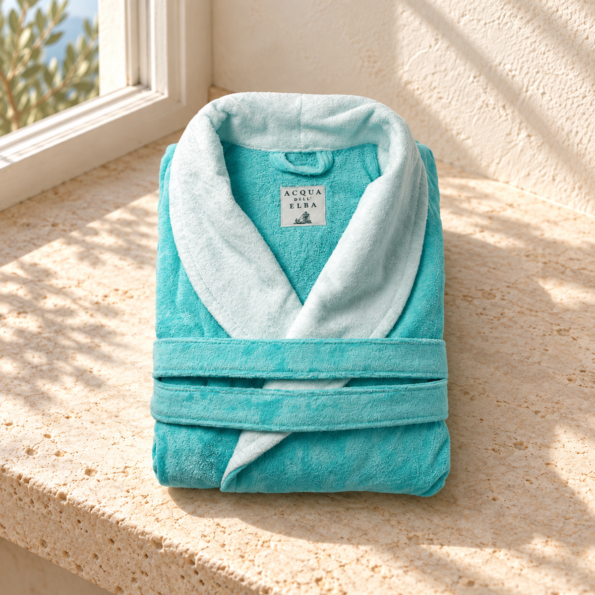 BATHROBE — natural daylight lifestyle