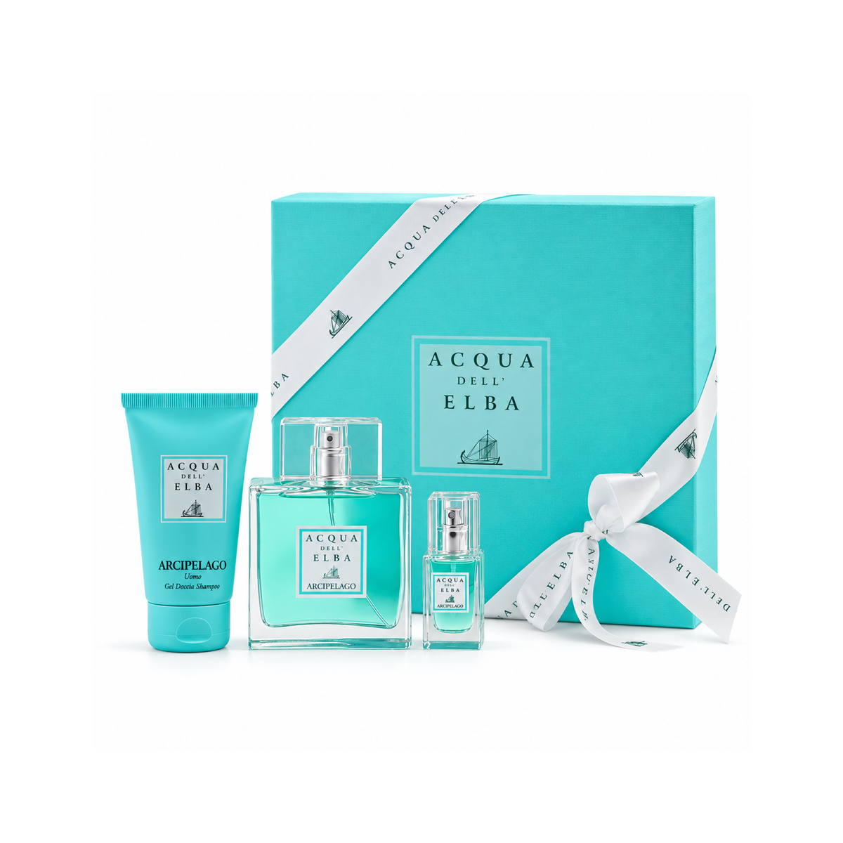 علبة هدية ارتشيبالجو رجالي - عطر 100 مل + جل استحمام 75 مل + عطر 15 مل