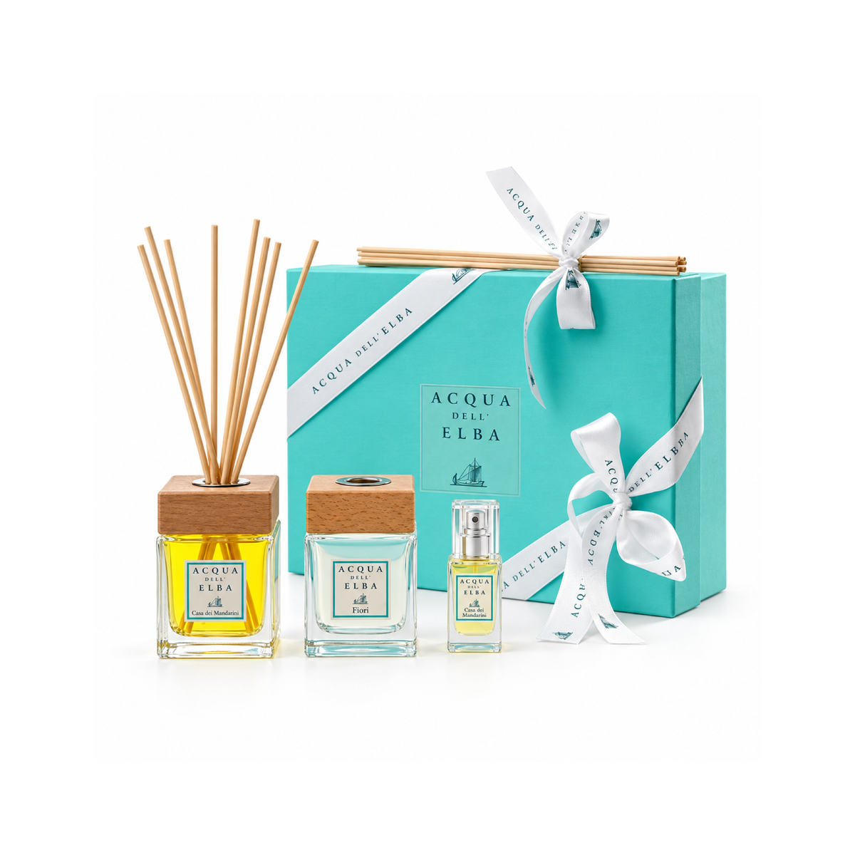GIFT BOX - CASA DEI MANDARINI + FIORI + ROOM SPRAY CASA DEI MANDARINI — Available option