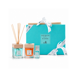 GIFT BOX - HOME DIFFUSER MARE + HOME DIFFUSER NOTE DI NATALE + ROOM SPRAY MARE