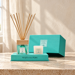 GIFT BOX ISOLA D'ELBA - HOME DIFFUSER + SCENTED CANDLE