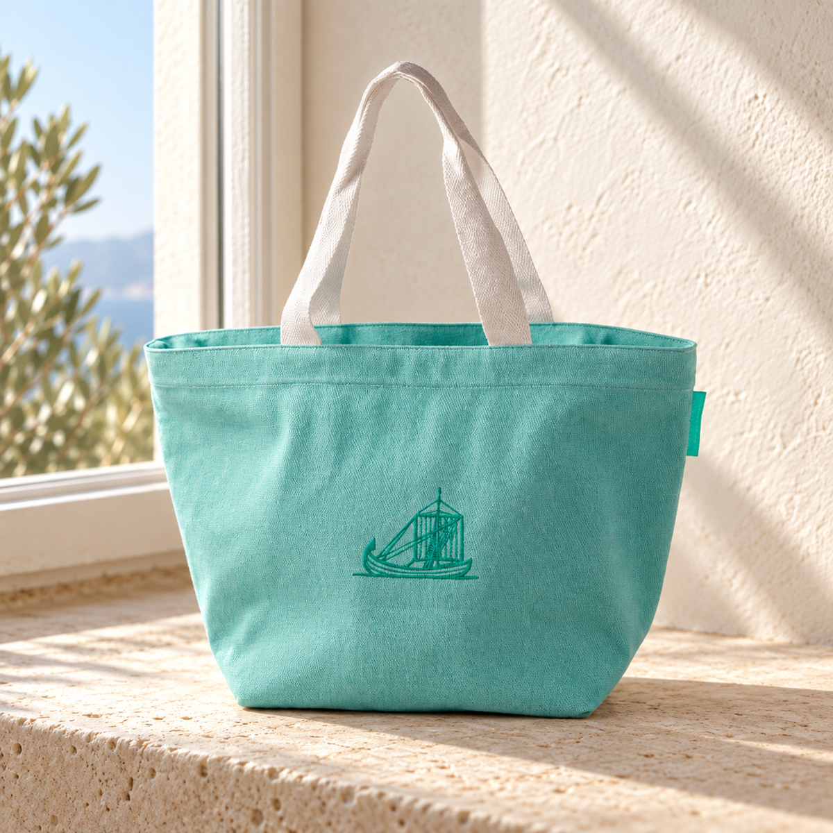 LARGE BEACH BAG — natural daylight lifestyle