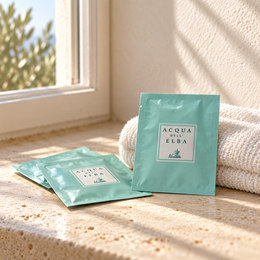 PERFUMED WET WIPES BLU MAN